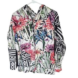 Shana K Zip Up Sweater